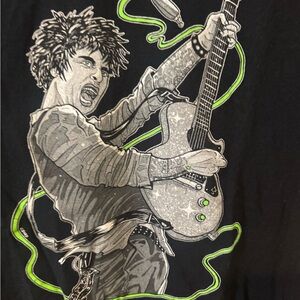 Green Day Billie Joe Armstrong rock t shirt
